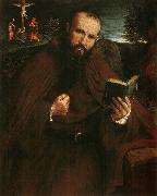 Portrat des Fra Gregorius Belo di Vicenza Lorenzo Lotto